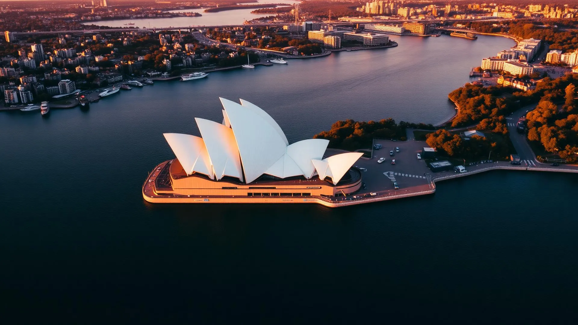 Sydney harbour view ideal for a first-time visitor on a private tour